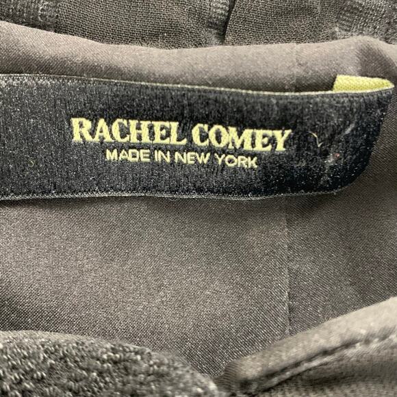 Rachel Comey Black Ruffled Side Slit Skirt Size 4 - Picture 6 of 10